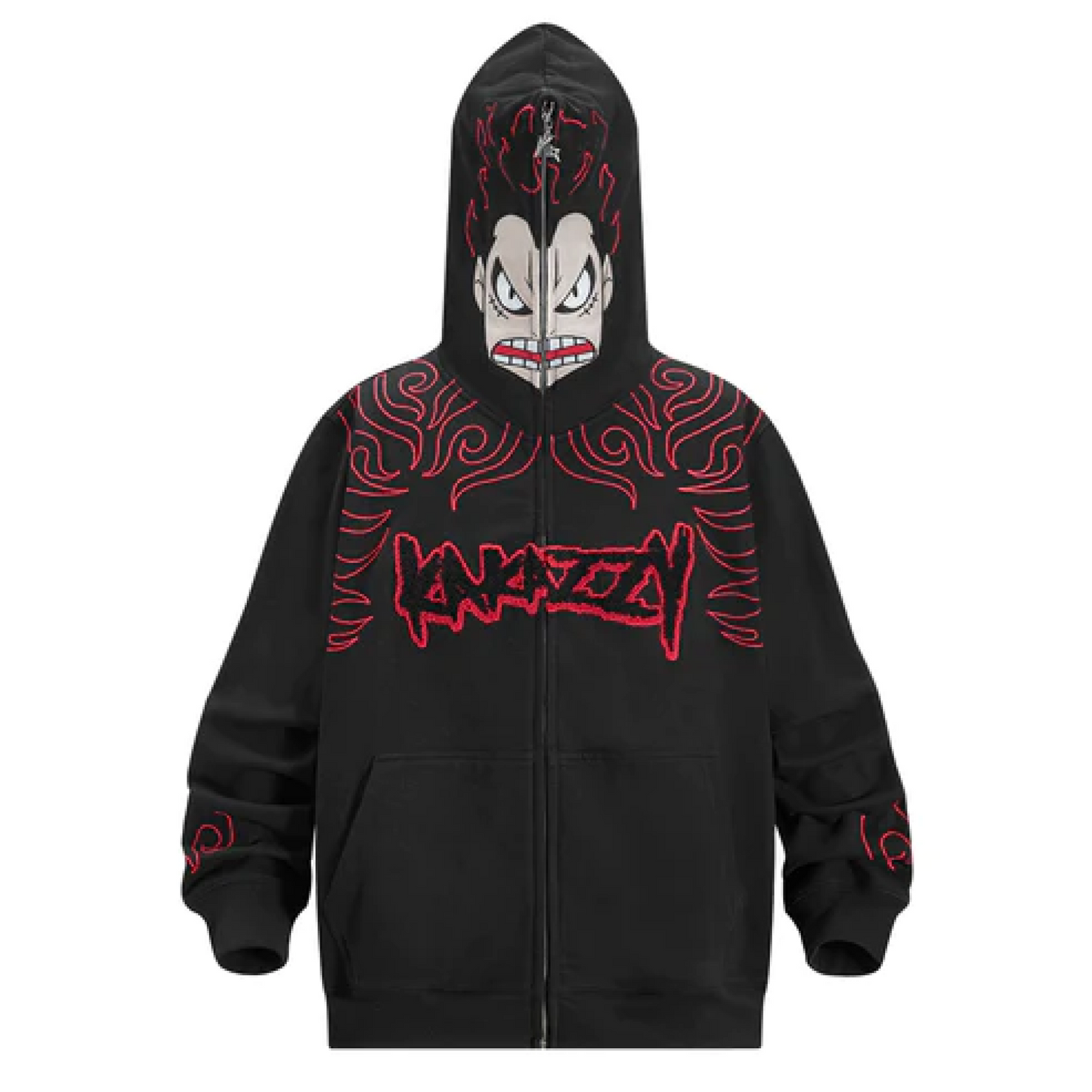 Full Zip Hoodie Black (Eyes Can See)