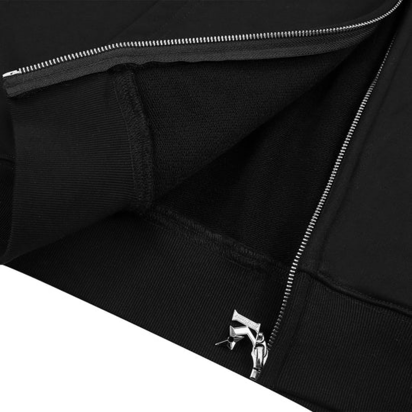 Full Zip Hoodie Black and Yellow (Eyes Can See)