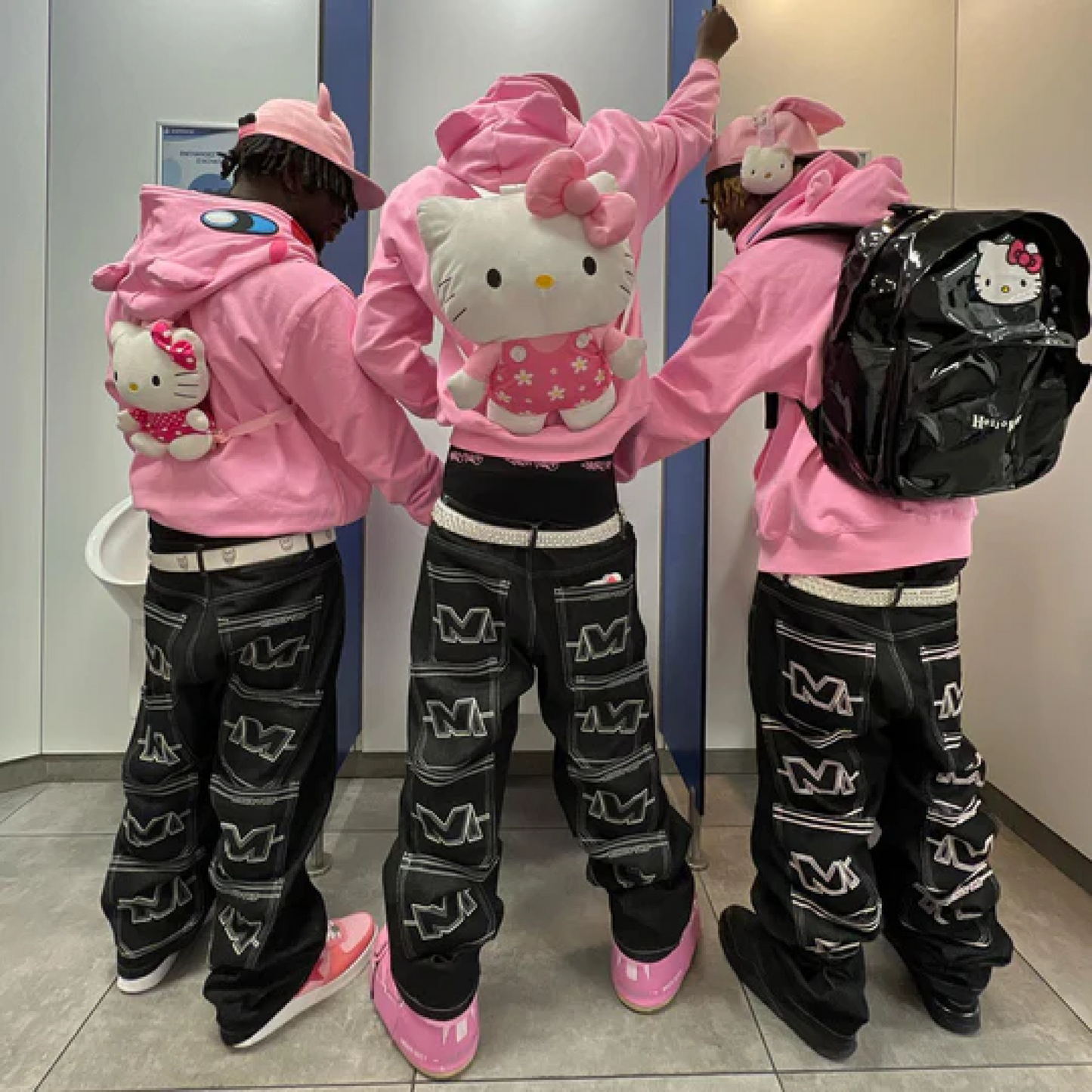 Full Zip Hoodie Pink (Eyes Can See)
