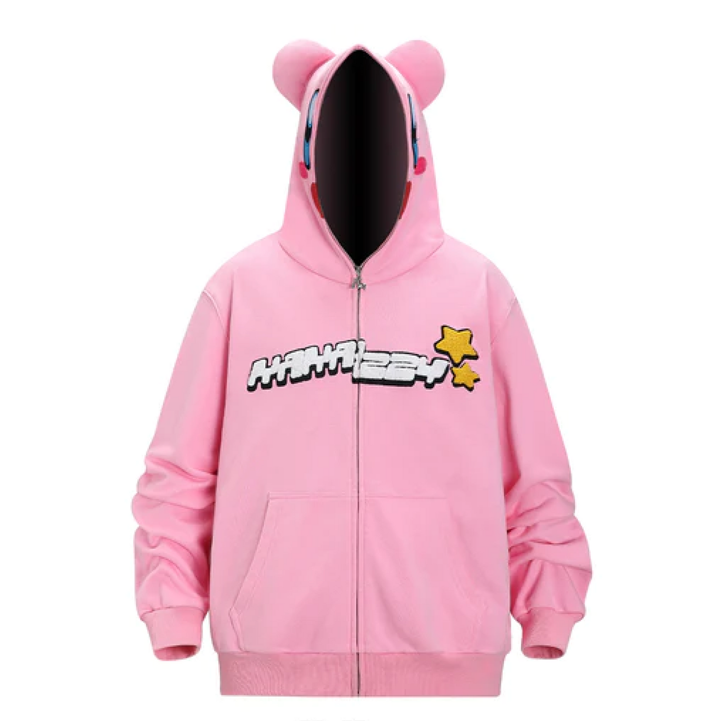 Full Zip Hoodie Pink (Eyes Can See)