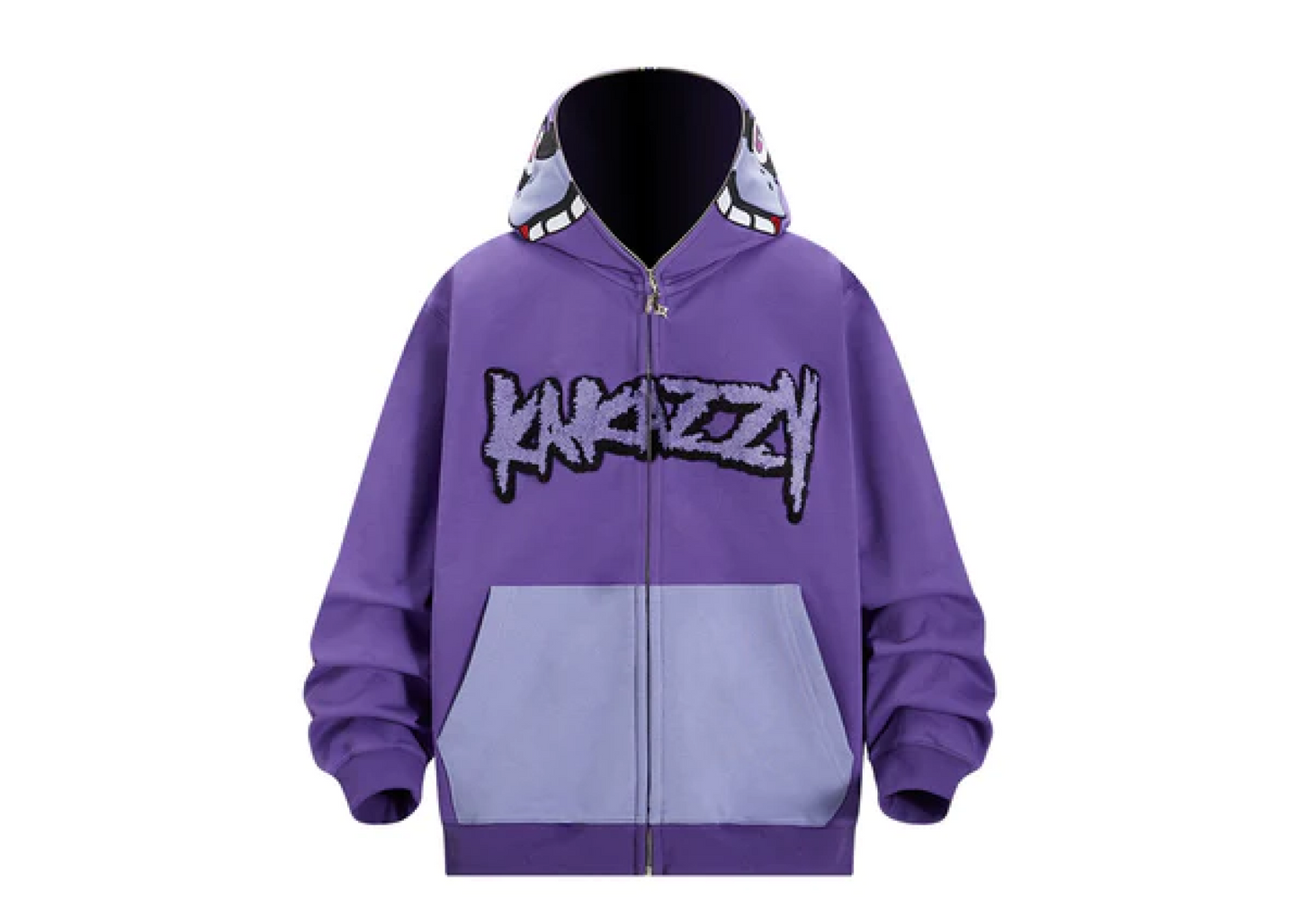 Full Zip Hoodie Purple (Eyes Can See)