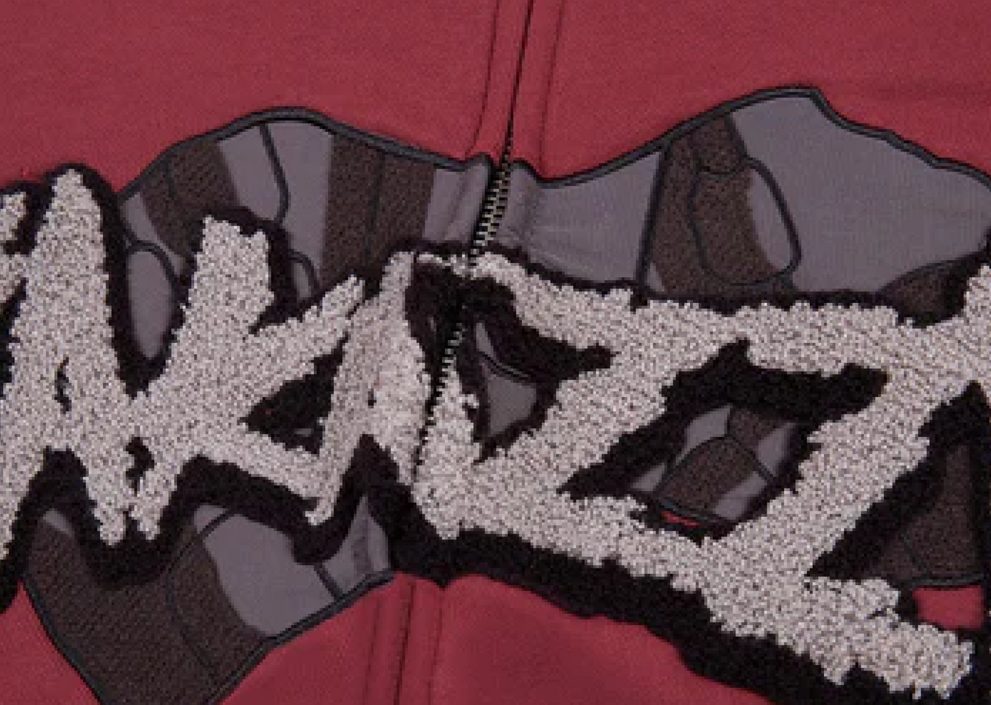 Full Zip Hoodie WineRed (Eyes Can See)