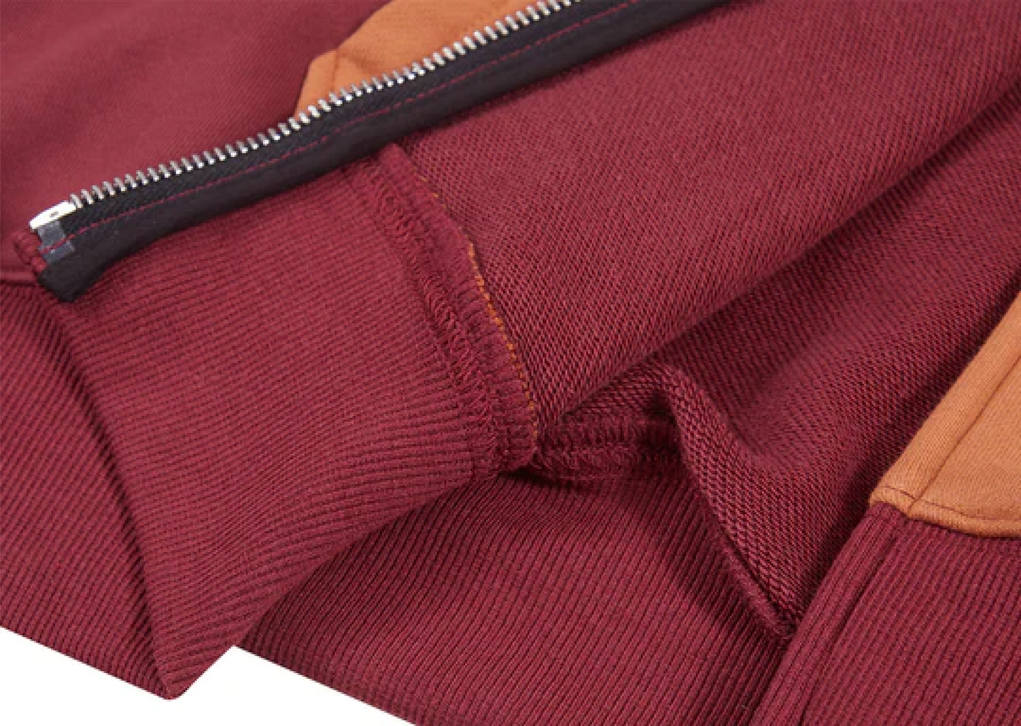 Full Zip Hoodie WineRed (Eyes Can See)