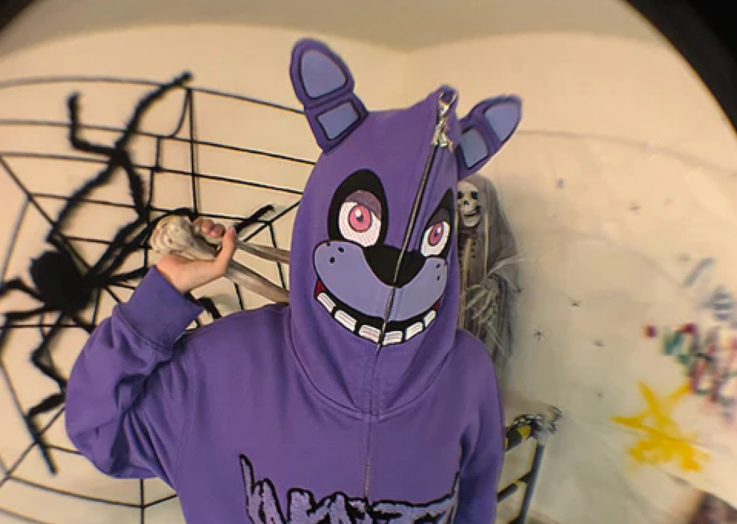 Full Zip Hoodie Purple (Eyes Can See)