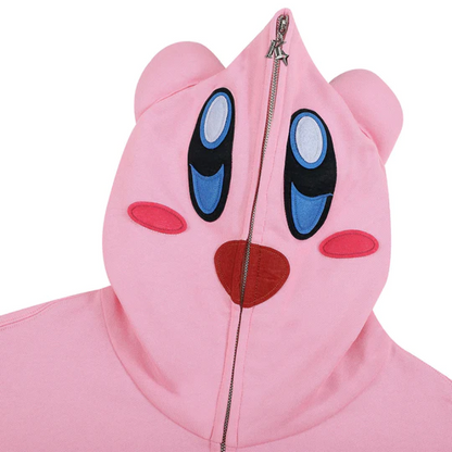 Full Zip Hoodie Pink (Eyes Can See）