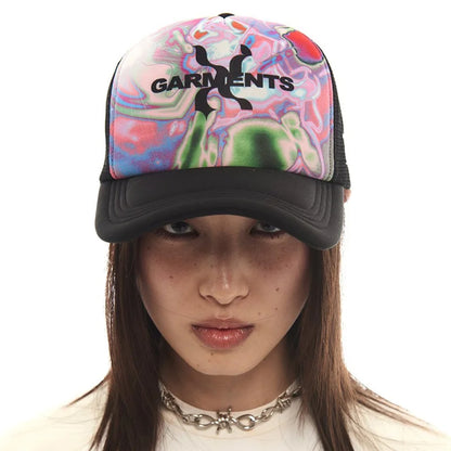 Garments Stellarmani Pattern Trucker Hat