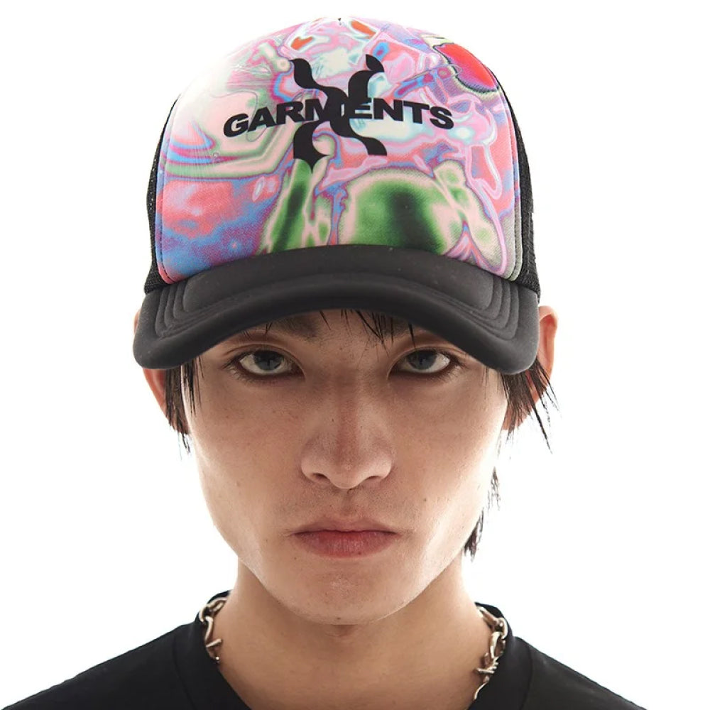 Garments Stellarmani Pattern Trucker Hat