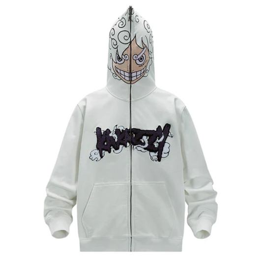 KAKAZZY hiphop Hooded sweater jacket