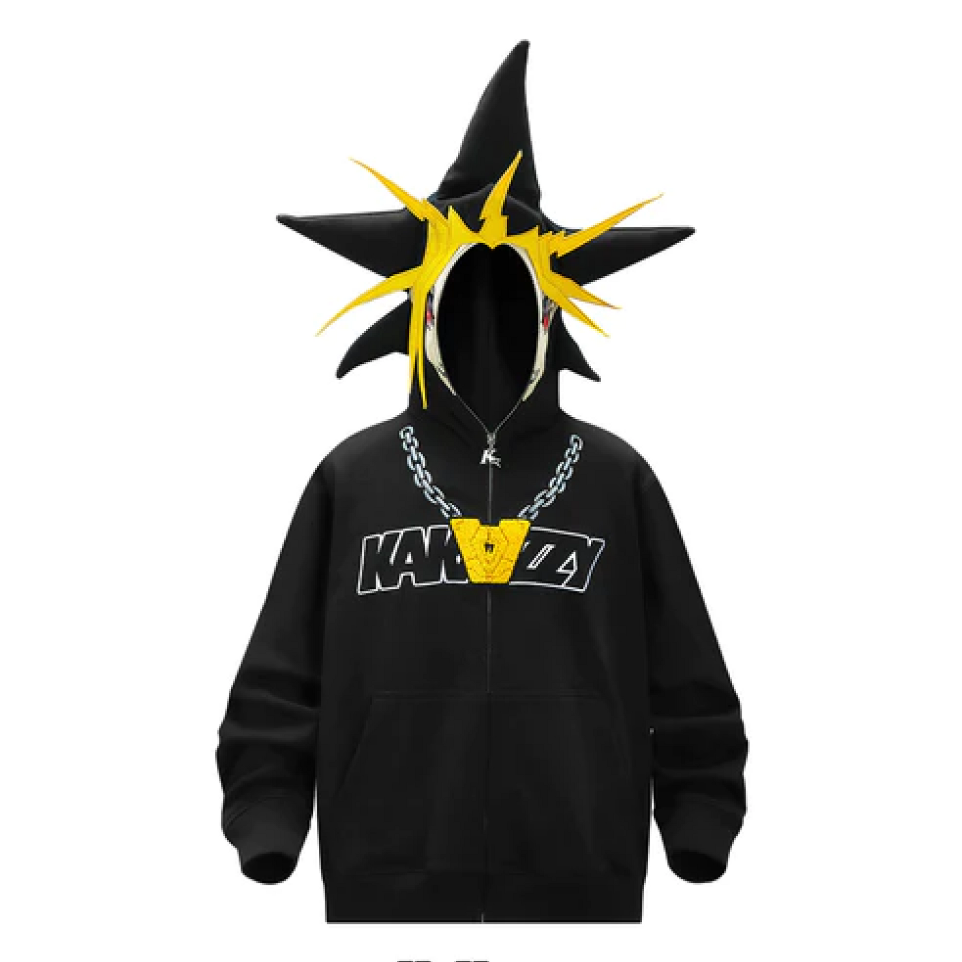 Kakazzy Full Zip Hoodie Pink (Eyes Can See) – W-Drops Kakazzy Full Zip Hoodie Pink (Eyes Can See) – W-Drops