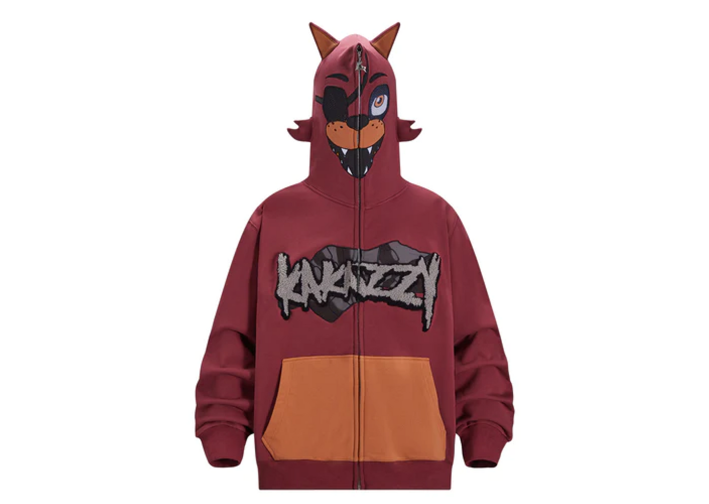 Full Zip Hoodie WineRed (Eyes Can See)