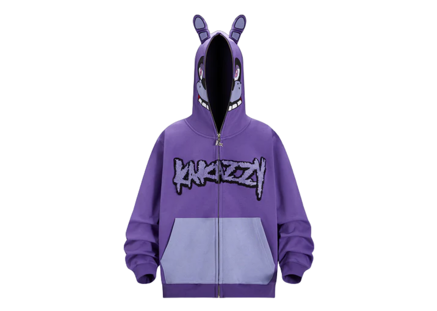 Full Zip Hoodie Purple (Eyes Can See）