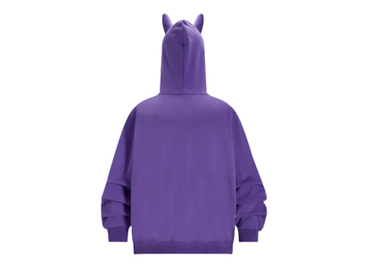 Full Zip Hoodie Purple (Eyes Can See）