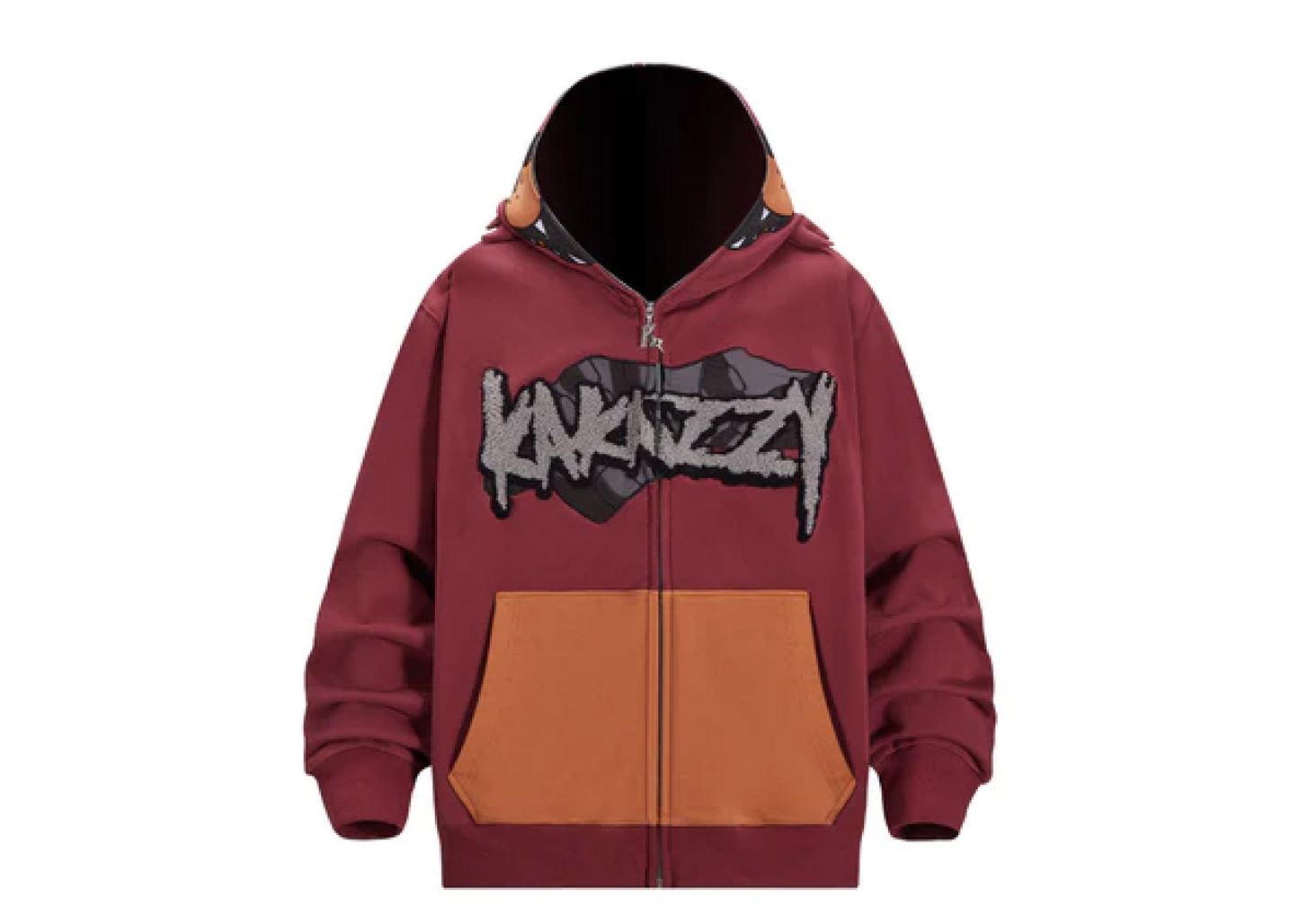 Full Zip Hoodie WineRed (Eyes Can See)